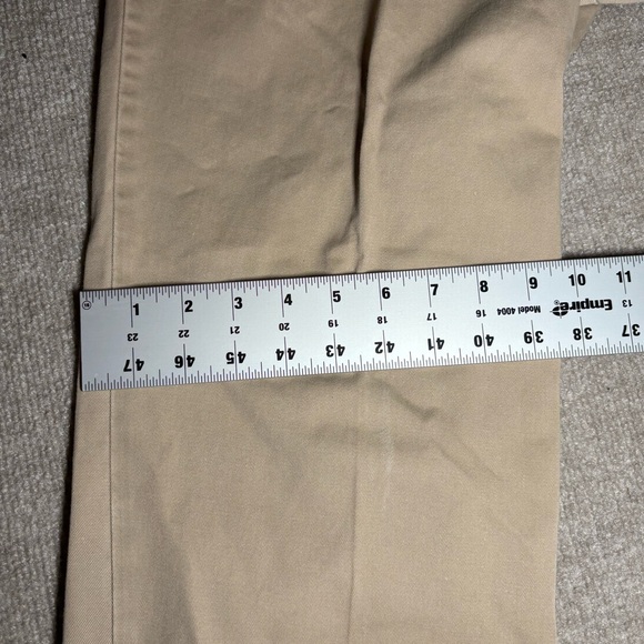 Polo Ralph Lauren Polo Chino Pants Khaki 34x34 100% Cotton - Picture 12 of 16